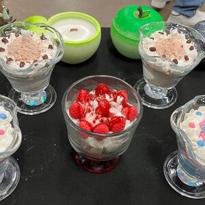 Scented desert candles. 25$ each or 2 for 40$.